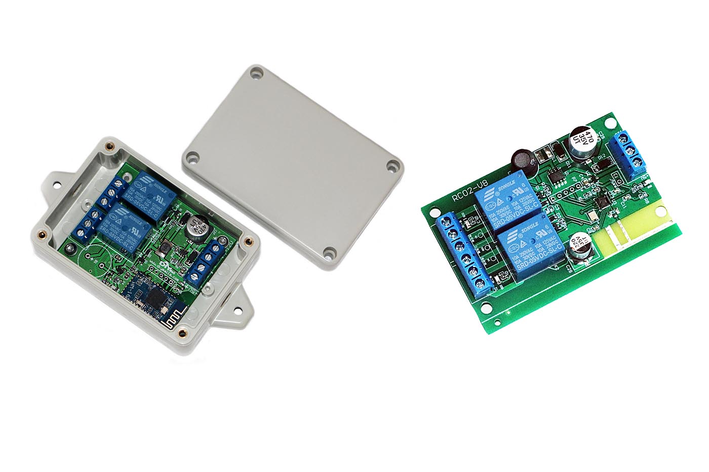 2 Channel Relay Module Bluetooth BLE