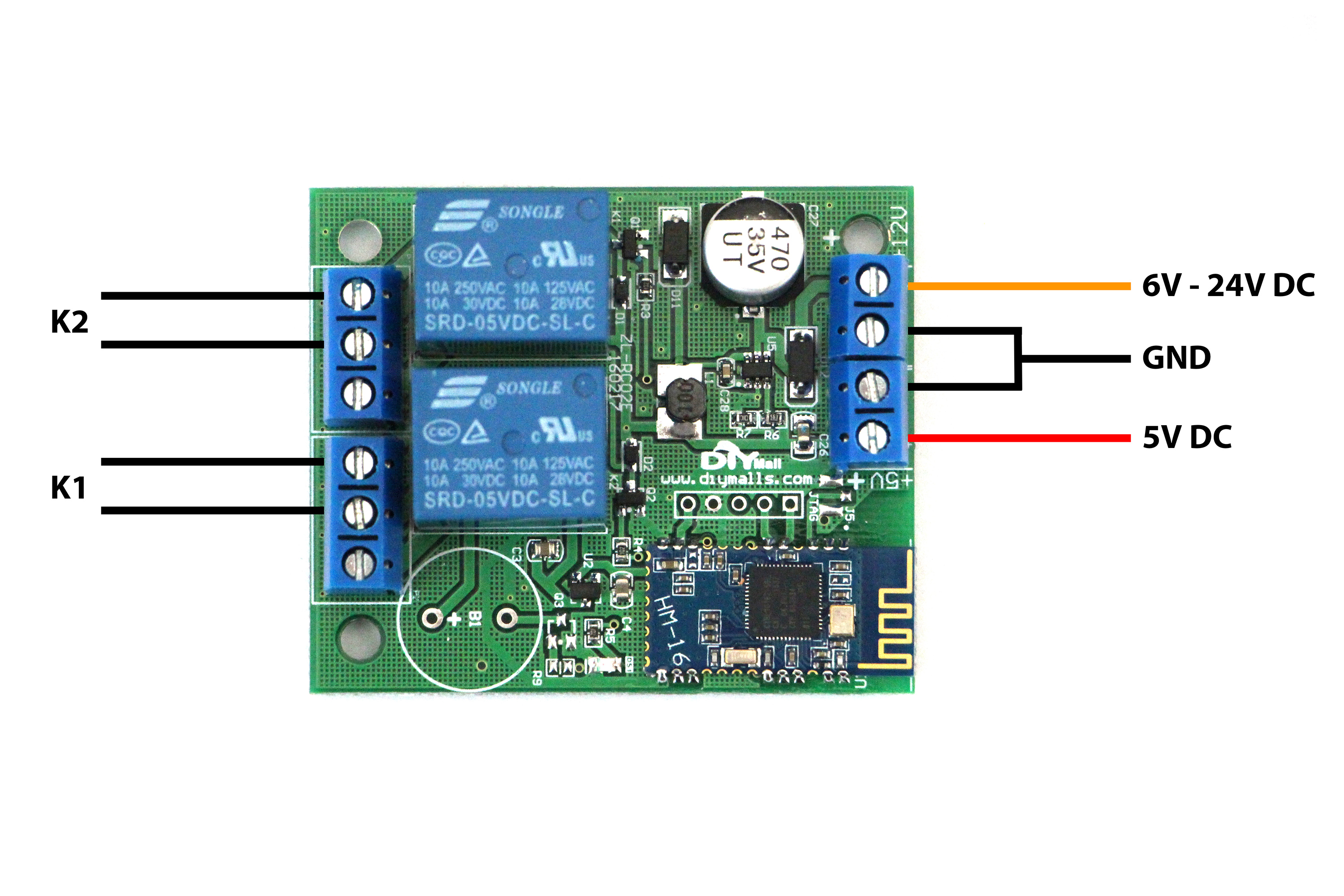 Diagrama de cableado